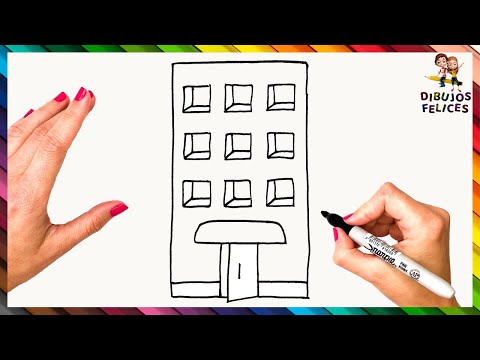 Video: Cómo Dibujar Un Edificio De Varios Pisos
