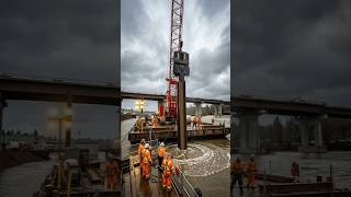 Epic Crane Fail 8-Ton Hammer Causes Barge To Sink