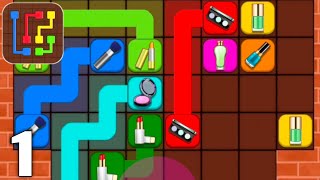 Happy Connect-Match and Flow - Gameplay Walkthrough Part 1 (Android & iOS) screenshot 1