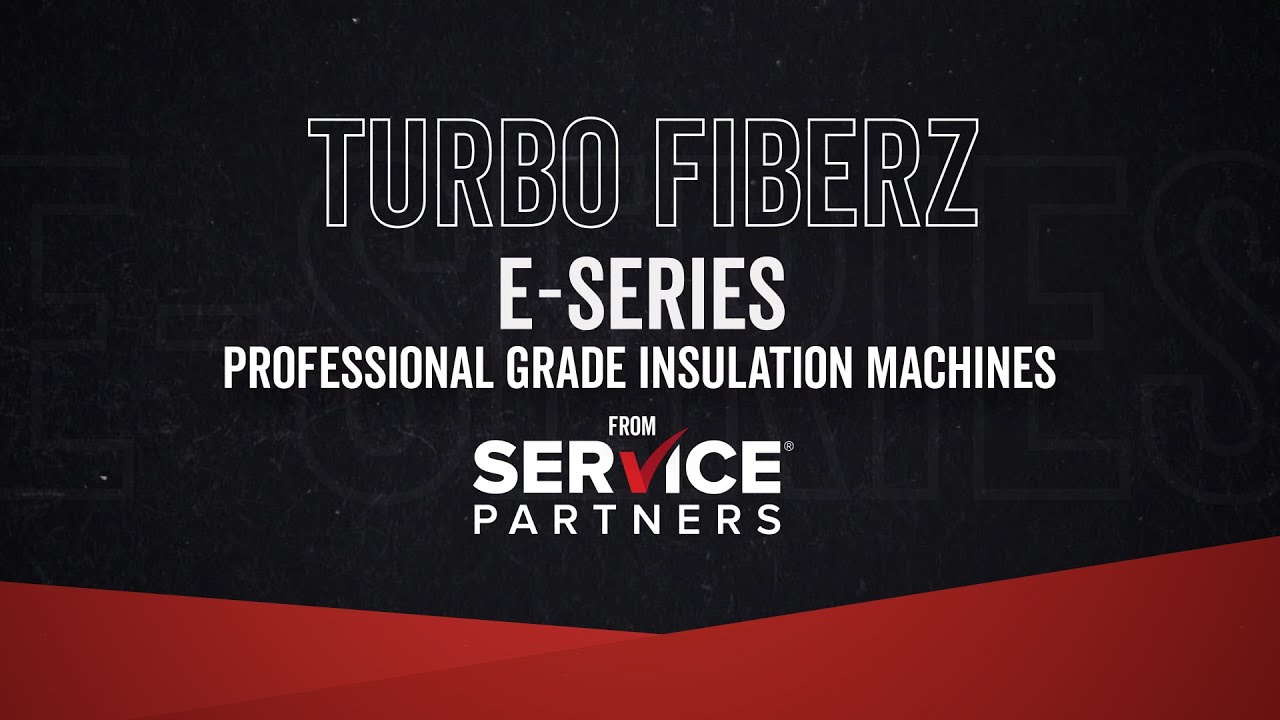 Insulation Blower Machine | turbo fiberz E Series | Service Partners