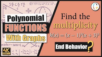How to graph a polynomial function and find the end behavior | h(x) = (x − 1)^3(x + 3)^2