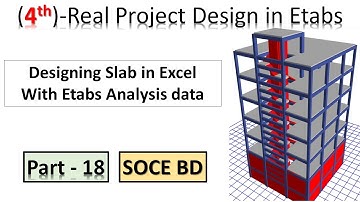 18. Complete six storey building design in etabs 2016 As Per BNBC 2020 | 4th Real Project Design