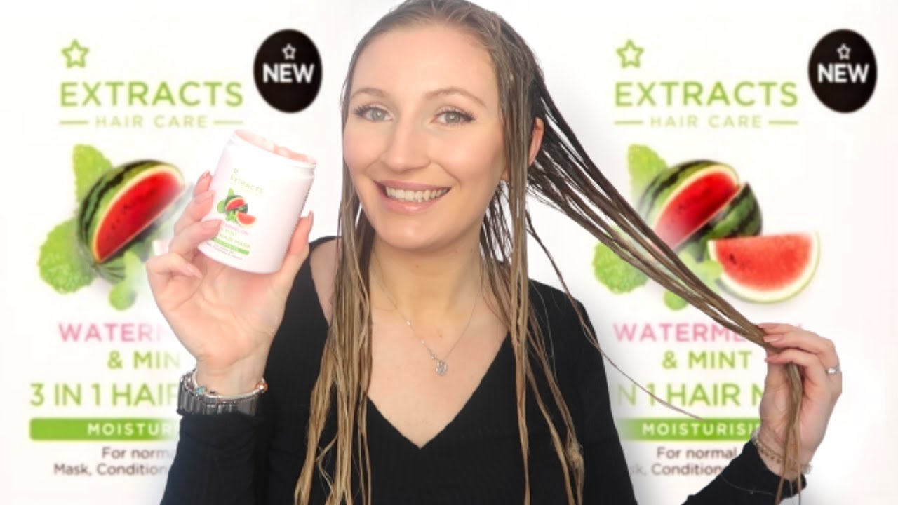 SUPERDRUG EXTRACTS 3 IN 1 HAIR MASK WATERMELON & MINT HAIR MASK