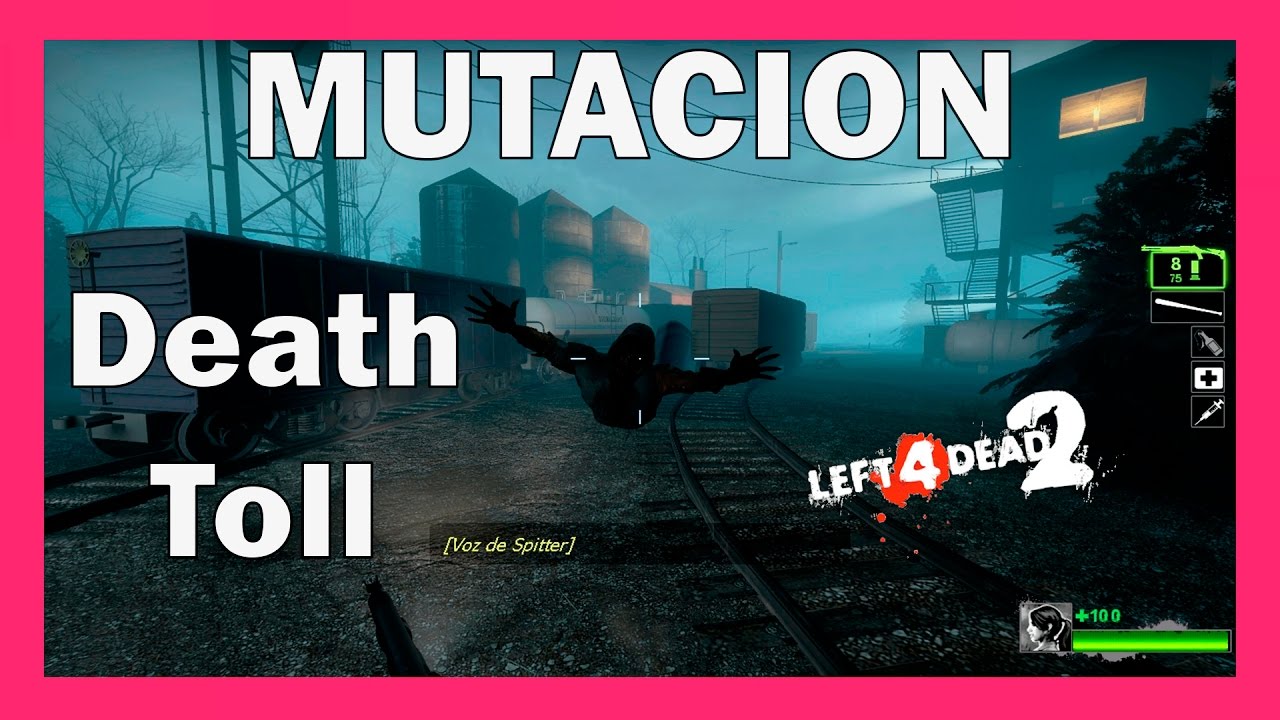 Left 4 Dead 2 Mutación: El Ultimo Hombre Sobre La Tierra - Death Toll NO DAMAGE SPEED RUN