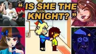 YouTubers react to Carol Holiday (Deltarune Chapter 4)