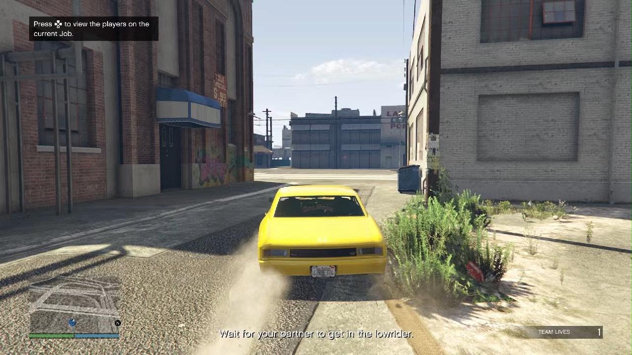 Grand Theft Auto V Online Community Outreach Lamar Lowrider Mission 1