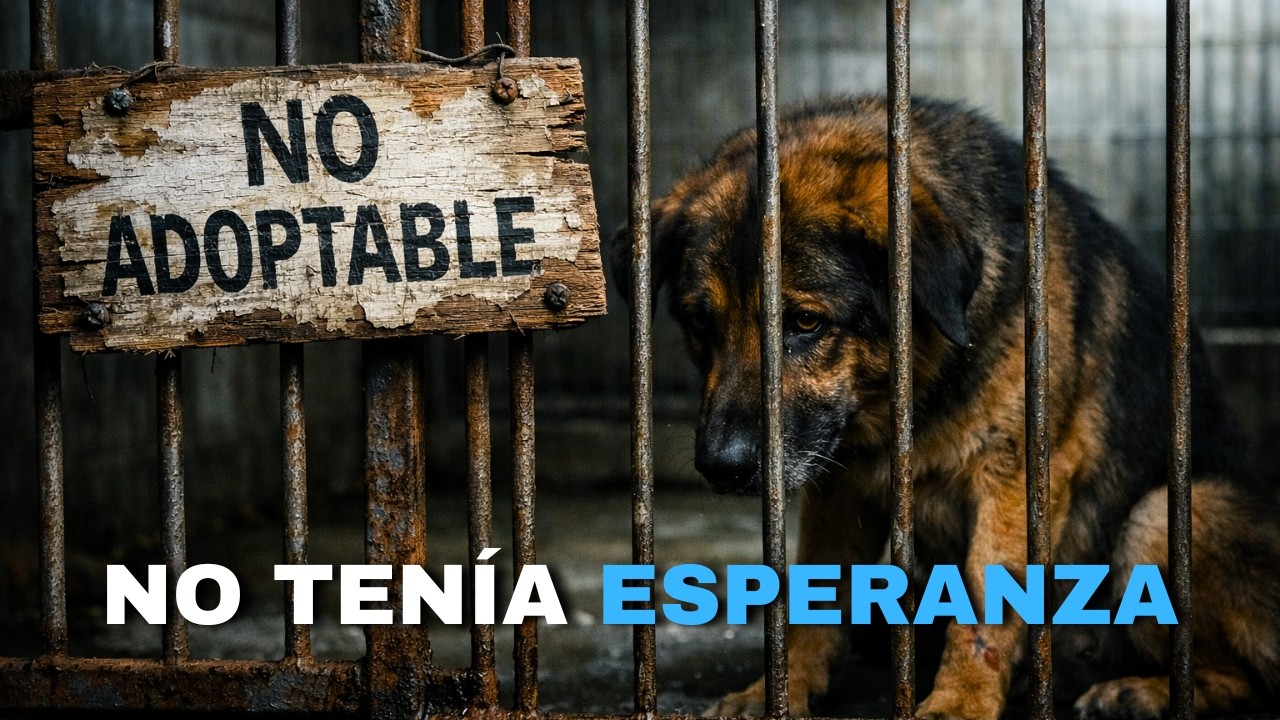 Era el Perrito más Triste de la Perrera