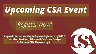 Upcoming CSA Event: Beyond the Seams | Southwestern Region