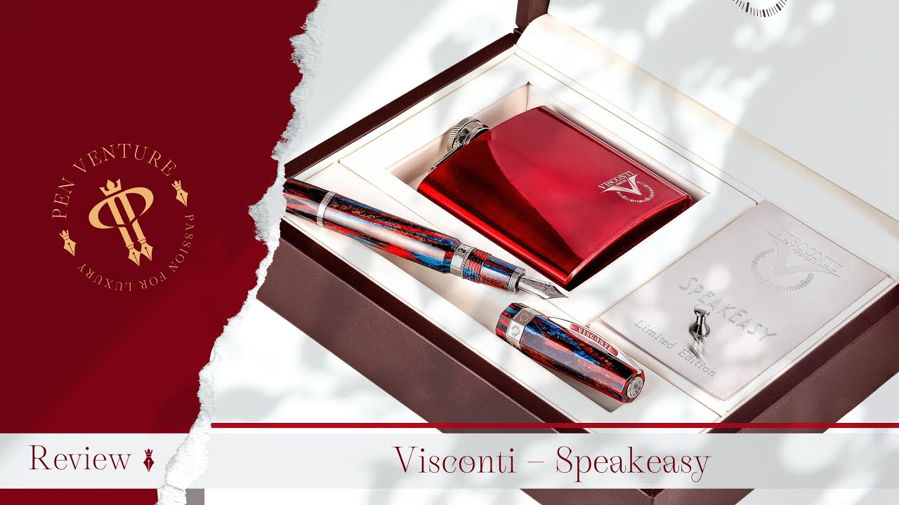 Visconti - Speakeasy Fountain Pen Review