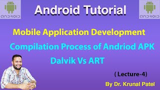 Mobile Application Development - Lecture 4 - Compilation Process of Android APK file and Running APK