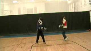 Jianshu Combat Basic Training:  Ci & Kan Combo