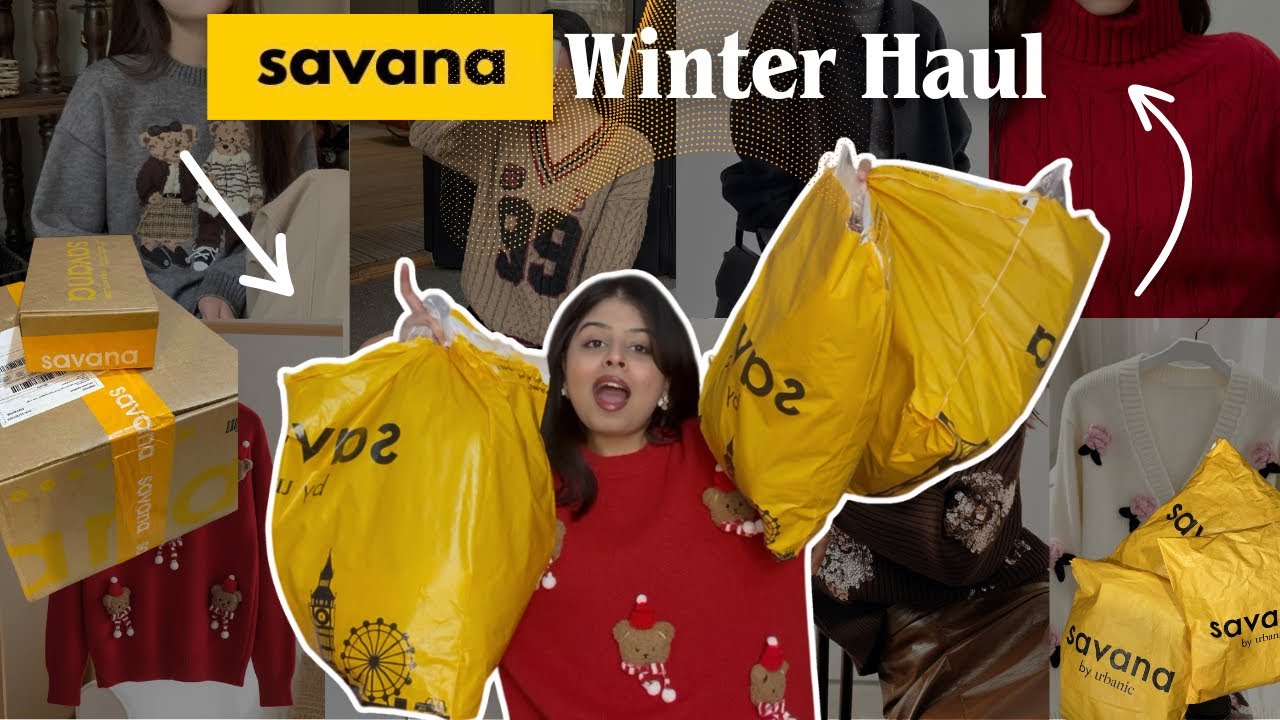 Prettiest “SAVANA haul” 😱 you’ve ever seen!🤭💅🏻 