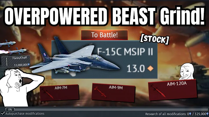 The MOST UNBALANCED [STOCK] Grind Experience!🔥| Did this jet RUIN the GAME...?💀| War Thunder