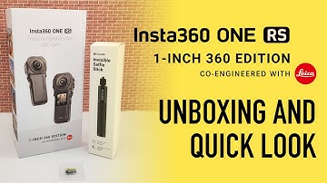 Insta360 One RS 1-inch Leica Edition - Unboxing and Quick Look