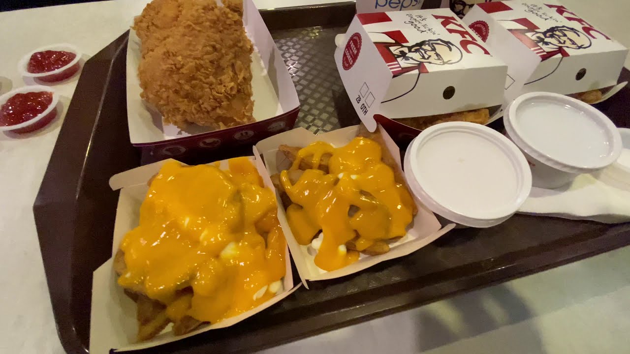 Kfc Sri Manja Pj Kfc Dinner Chicken Burger Sjora Pj Youtube