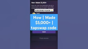 How | Made $5,000+ tapswap video code | How | Made $5,000+ tapswap code #tapswapcode #tapswap
