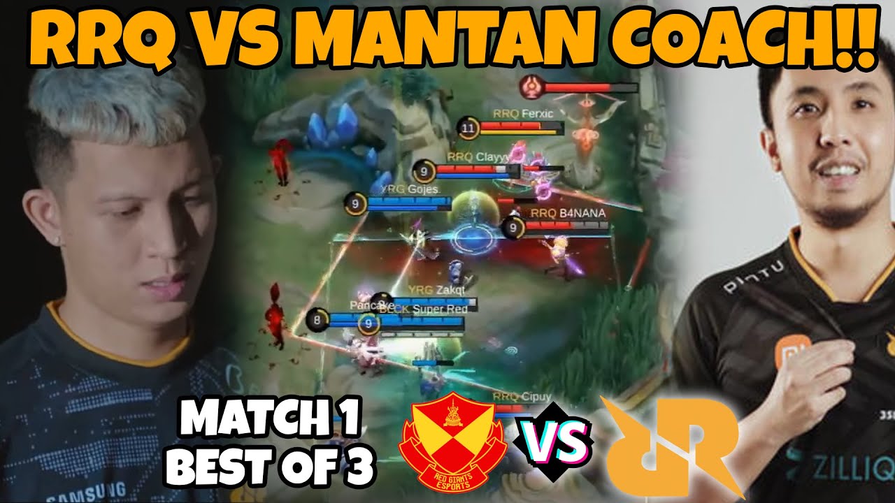 RRQ VS MANTAN COACH RRQ!! MATCH 1 RRQ VS YOODO - YouTube