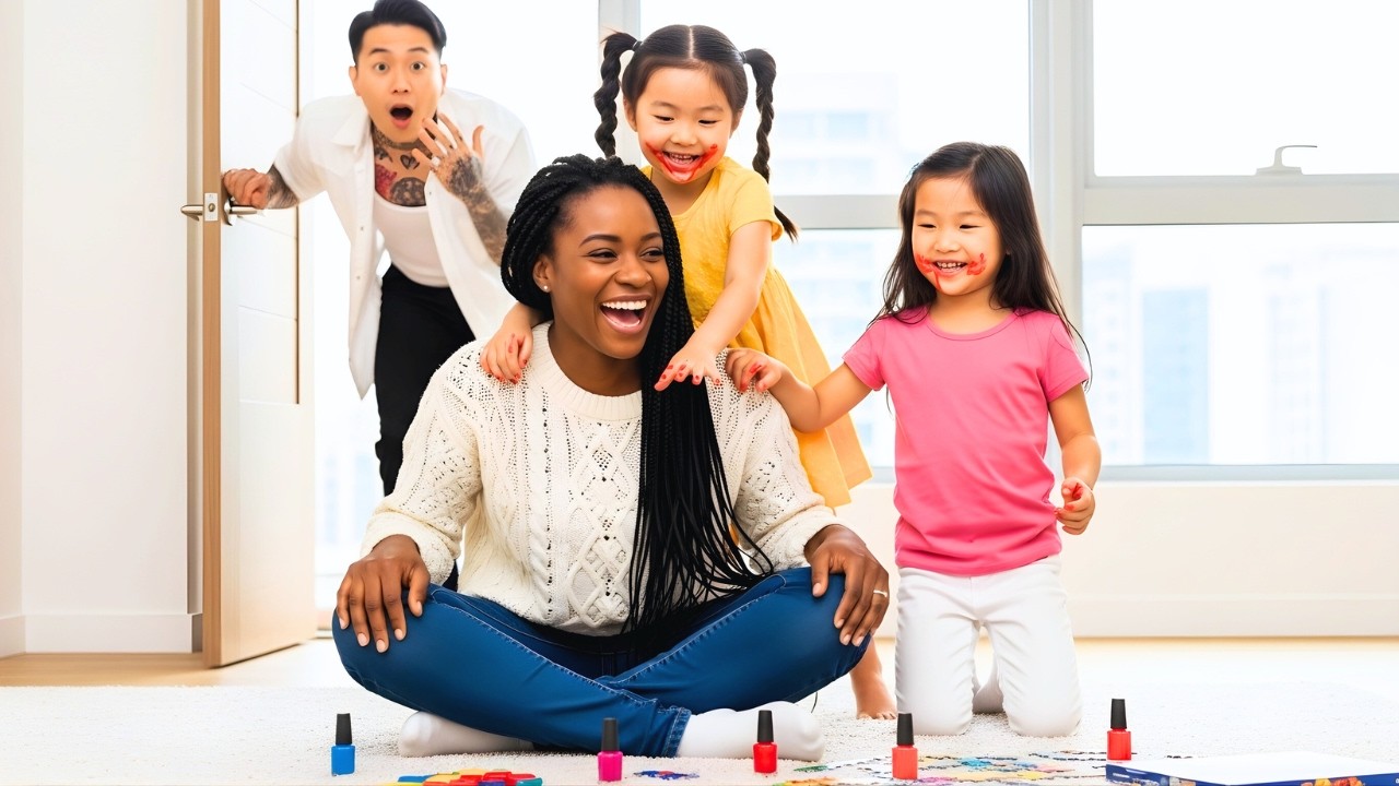 Korean Mafia Boss Came Home Early And Saw The Nanny With His Twin Girls — What He Saw Froze Him...