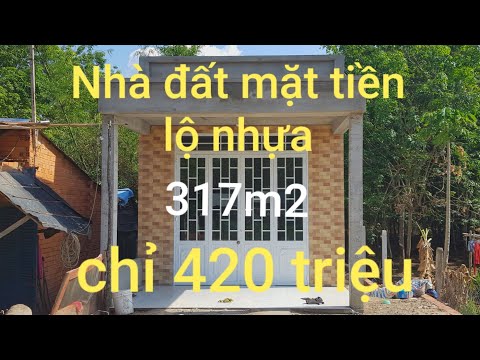 Nhà đất giá rẻ Hòa Hội Châu Thành Tây Ninh 420 triệu hết nhà và đất | Hoàng Minh Bđs video 15