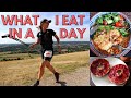 WHAT I EAT IN A DAY vlog *REALISTIC* by a female runner