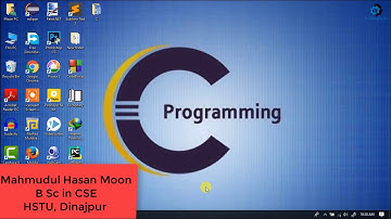 C Programming Bangla Tutorial 8 - Input function scanf