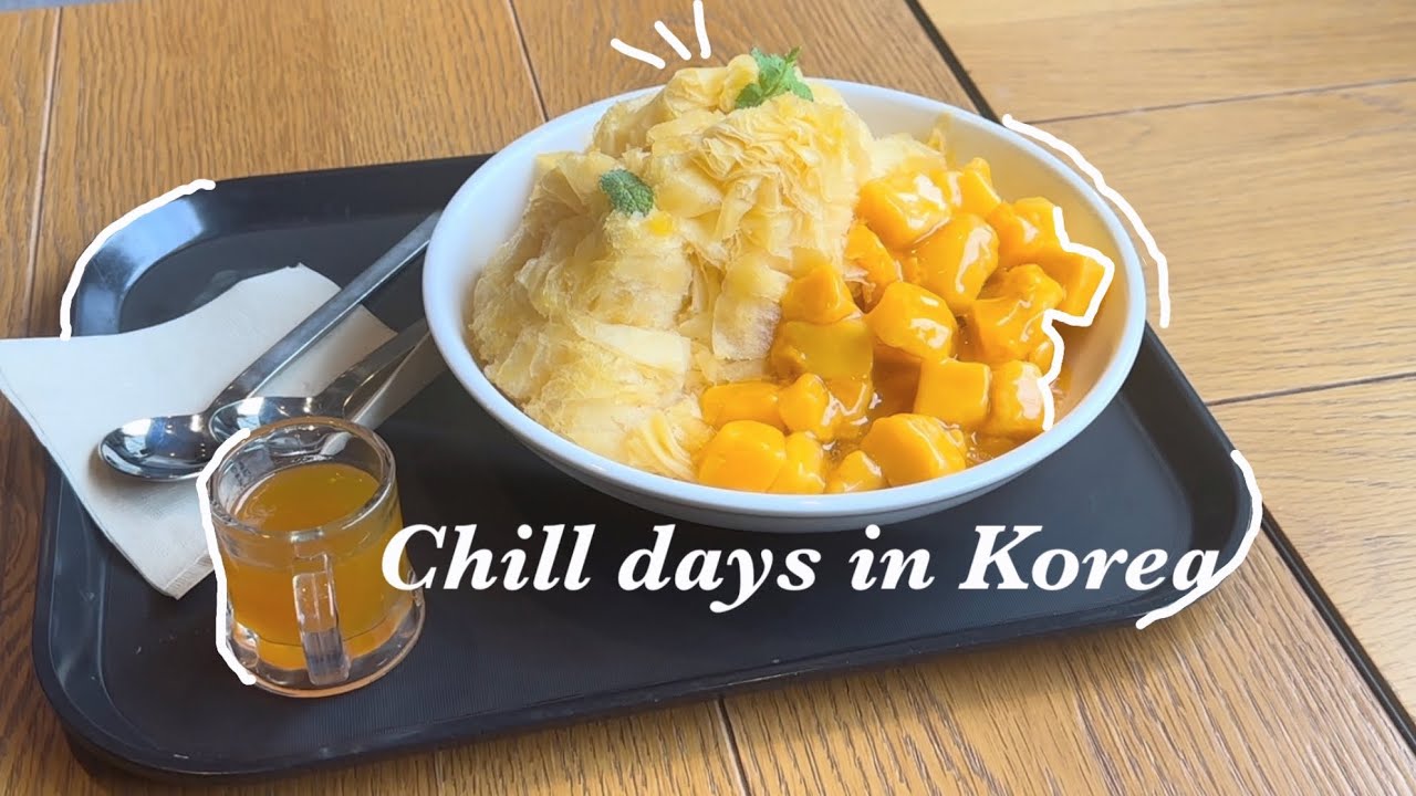 Chill days in Korea🇰🇷📚 (Study abroad diaries) | Leena Land