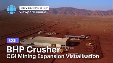 BHP SOUTH FLANK - Primary Crusher Drone Footage