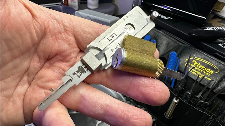 Lishi KW1, 2-in-1 Lock Pick Decoder Tool 🔐