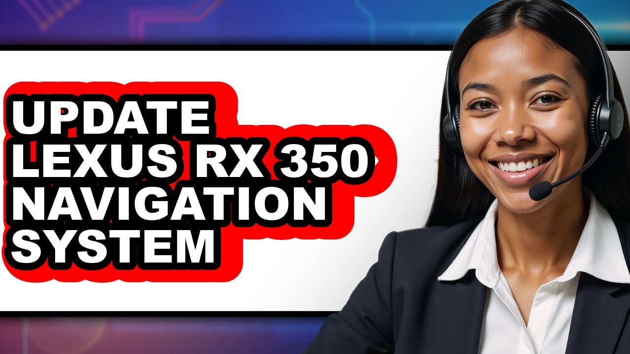 How To Update Lexus Rx 350 Navigation System (Updated) - YouTube