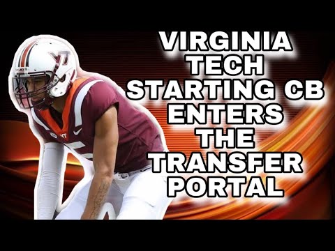 VIRGINIA TECH Starting CB BRYCE WATTS Enters The Transfer Portal!