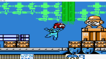 Mega Man World 4 Game Boy Charge Man Stage Colorized