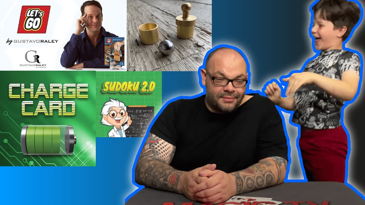 Charge Card, Stamp, Sudoku 2.0 and Let's Go  Craig & Ryland's Magic Review  Show #57 