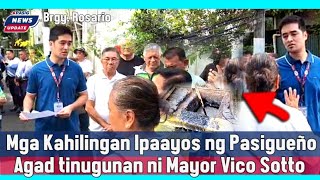 🔴Live: Mayor Vico Sotto Inalam ang mga Dapat Ayusin sa Lungsod ng Pasig  | Pasig News Update