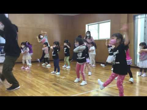 リトミックダンス振付稽古 リトミック体操日曜日クラス キッズガーデン武蔵小杉教室指導 梶原和歌子 小林杏純 石田恵也 深野朋果 2021,4,18