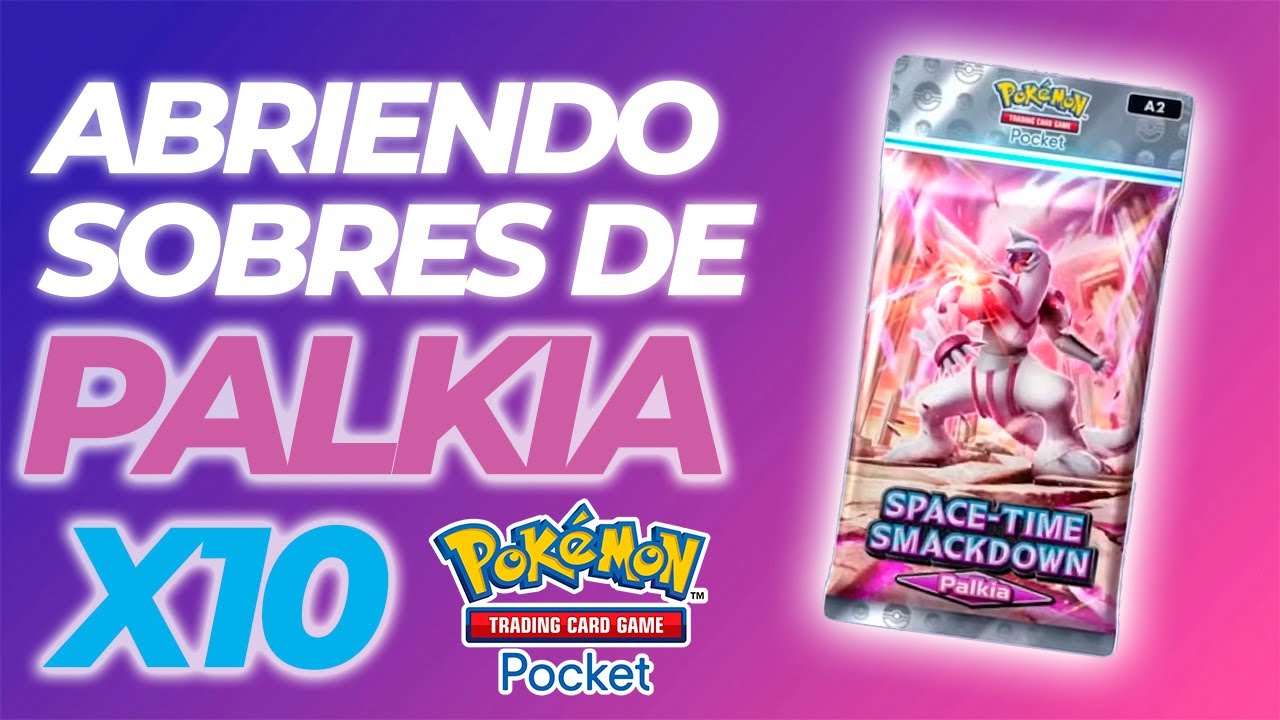 🎴 ¡Abriendo x10 Sobres de Palkia en Pokémon TCG Pocket! 🐉🌌 - YouTube