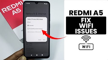 How to Fix WiFi Issues in Redmi A5 - Solve WiFi Problems