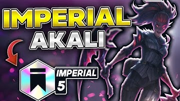 The 5 IMPERIAL AKALI! (INSANE) | 5 Imperial | Ace TFT | TFT SET 6