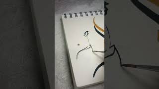 Alif  calligraphy art #sufi #dance #islamicart #alif #allah #calligraphy #artist #art #painting