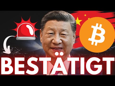 BITCOIN – CHINA STEHT KURZ VOR PUMP!!💥