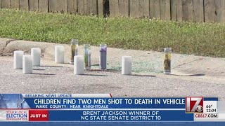 Authorities still investigating after 2 found shot to death in SUV near Knightdale