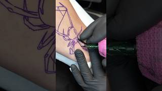 Spider and Web Tattoo