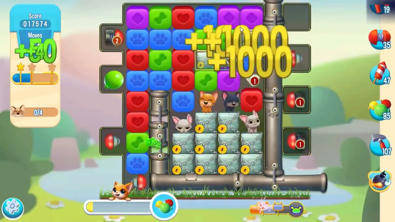 Pet Rescue Saga Level 9658 - NO BOOSTERS | SKILLGAMING ✅