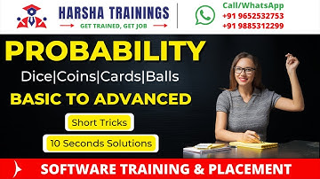 PROBABILITY Tricks And Shortcuts For ALL Exams || Basics and Concept Explained Easiest Way!