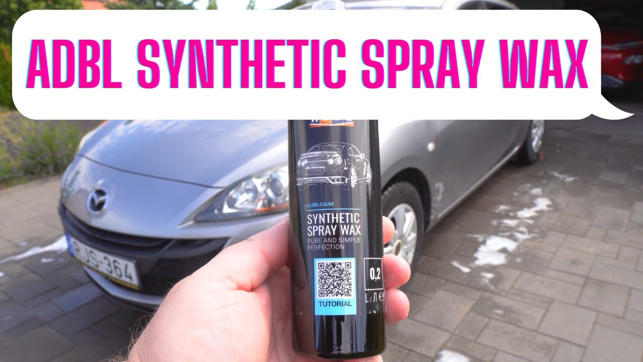 ADBL Synthetic Spray Wax test 