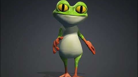 3D Animation Showcase Walk cycle | Full body walk | Frog