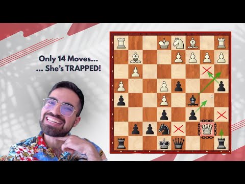 The Queen Trap That Shocked a Grandmaster