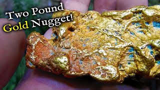 Two Pound GOLD NUGGET found at Granada!