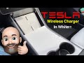 Tesla Model 3 Qi Wireless Charger...In White!!!