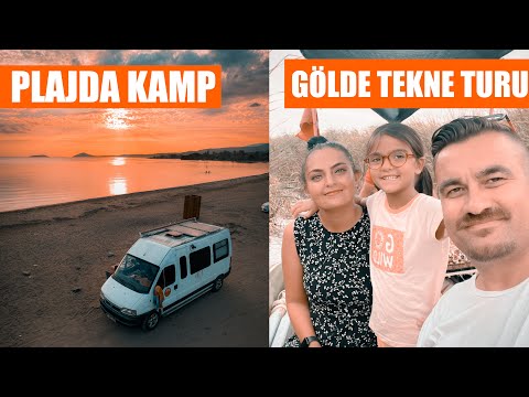 GÖLYAZI'DA TEKNE TURU, ERDEK PLAJ KAMPI  | Bölüm 2