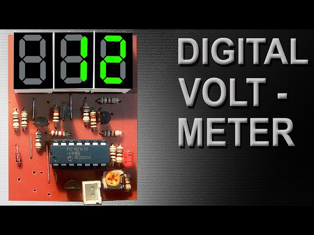 Digital Voltmeter Circuit